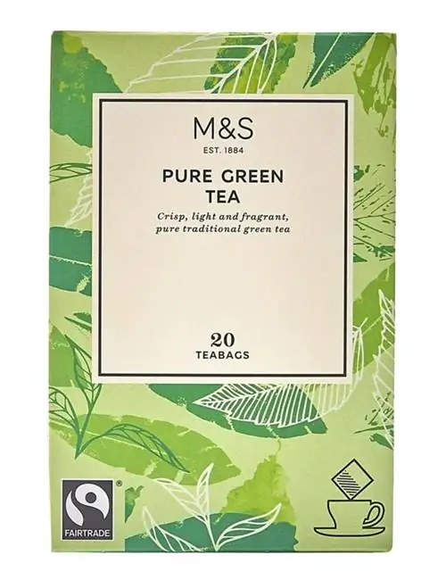 Зеленый чай Marks & Spencer, P135