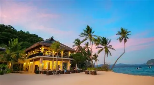 Ресторан Amianan курортного отеля Pangulasian Island Resort Ресторан Amianan курортного отеля Pangulasian Island Resort