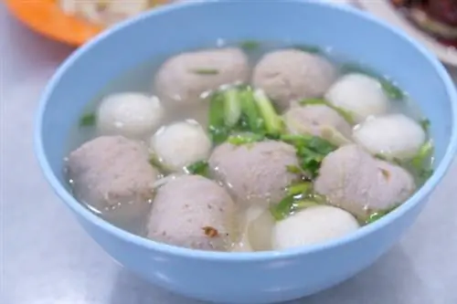 Свиные и рыбные шарики