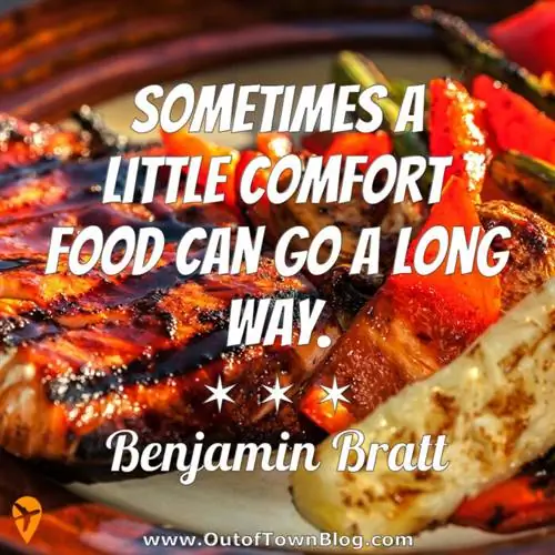 Иногда немного комфортной еды - IG Captions for Food