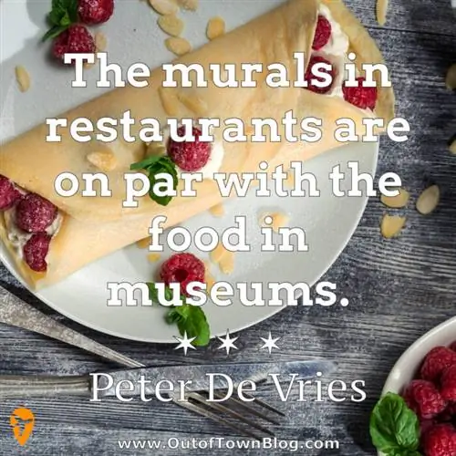 Фрески в ресторанах