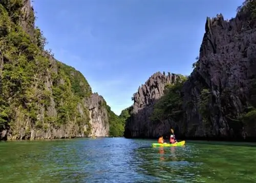 Каякинг в Большой лагуне Эль-Нидо