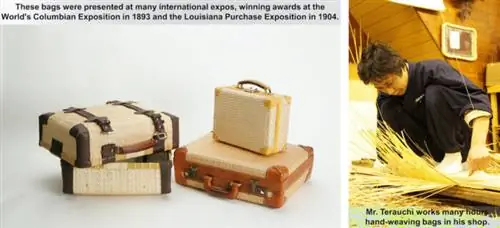 Мастер плетеных сундуков из Японии.