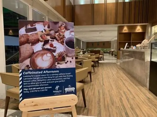 Послеобеденные часы с кофеином в отеле Holiday Inn Baguio City Centre