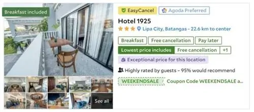 Значок EasyCancel от Agoda