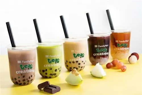 FamilyMart теперь предлагает чай с молоком