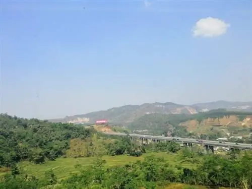 по дороге в Бандунг