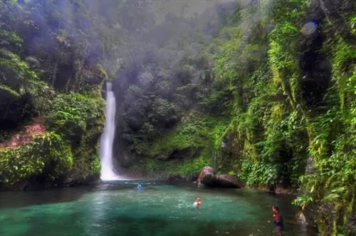 Водопад Дитумабо в Балере