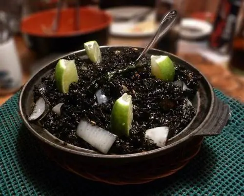 Черная паэлья на винограднике Белито