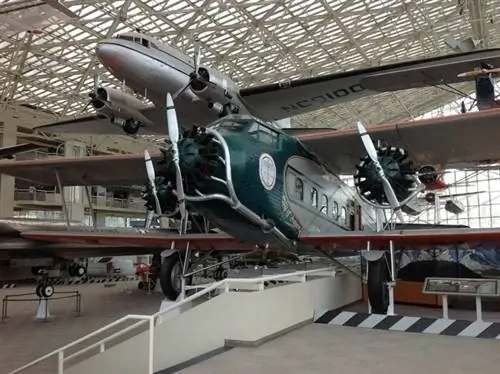 Модель Boeing 80A-1 в Музее авиации Зандси через Wikipedia CC