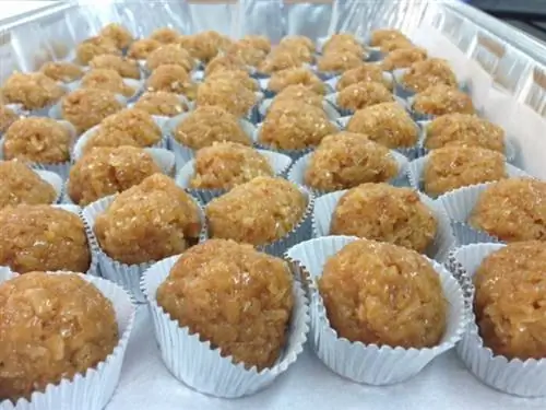 Фото кокосовых конфет через Gourmet Guam