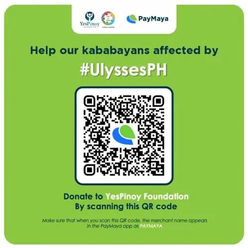 Фонд YesPinoy через PayMaya