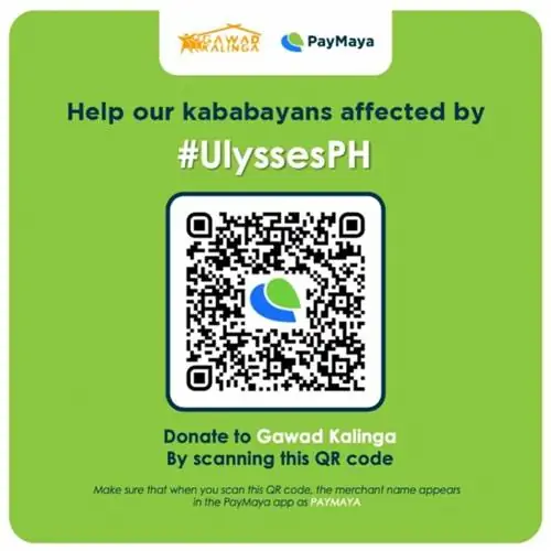 Гавад Калинга через PayMaya