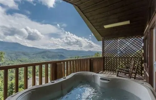 Коттедж Gatlinburg Airbnb с панорамным видом недалеко от центра города
