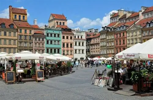 Рыночная площадь Старого города Варшавы