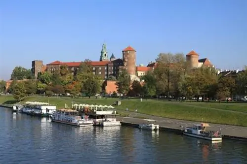 Река Висла в Варшаве