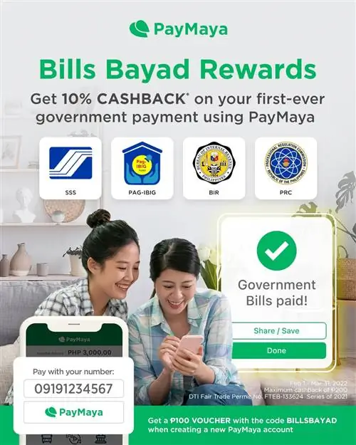 PayMaya делает государственные платежи проще и выгоднее с помощью промо-акции Bills Bayad Rewards