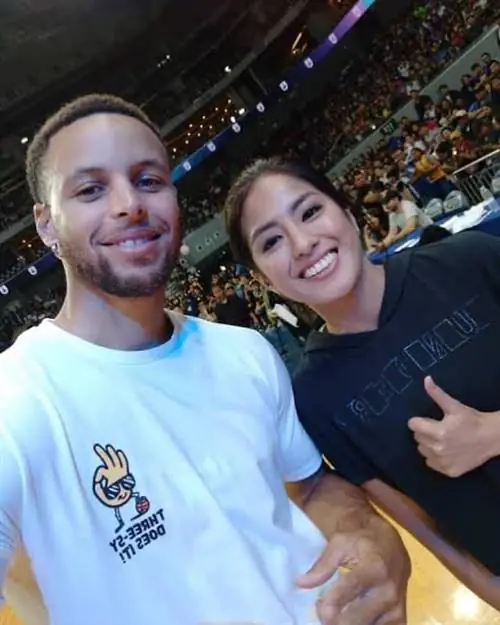 PLDT Home Pass League NBA Гретхен Хо со Стивеном Карри