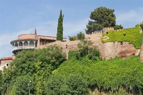 Остатки дворца царицы Дареджан в Тбилиси. Автор Марцин Консек, Wikimedia cc.