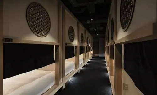 Капсульный отель Токио, в котором не испытаешь клаустрофобии