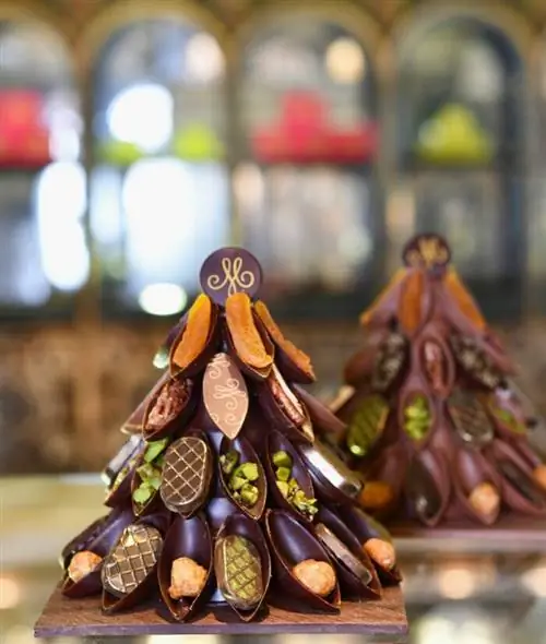 Шоколадная елка Meert