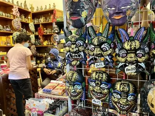 Деревянные маски из Малайзии