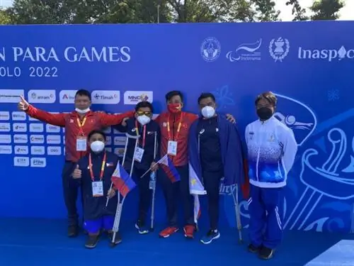 Филиппинские паралимпийские спортсмены