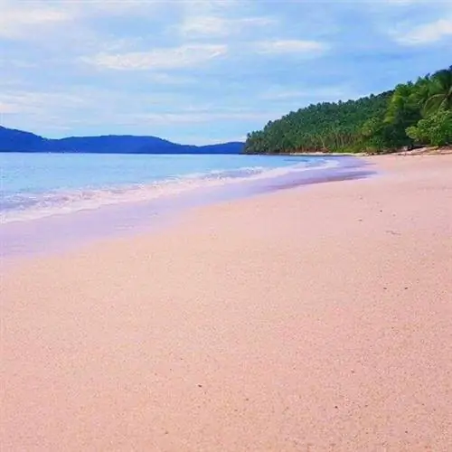 Розовый пляж, Сила, Сан-Висенте, Северный Самар, фото через Northern Samar FB