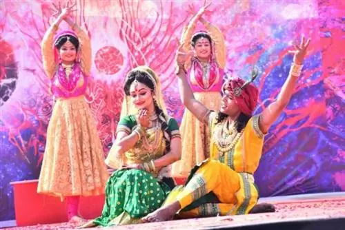 Танцевально-драматическое шоу Калакрити