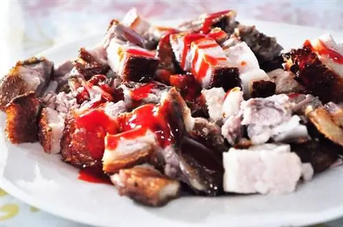 Лечон Кавали в ресторане Melindas