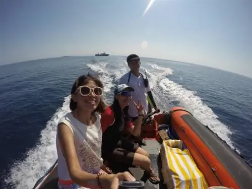 погоня за катанием на лодке