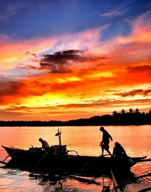 Закат в Донсоле Сорсогоне