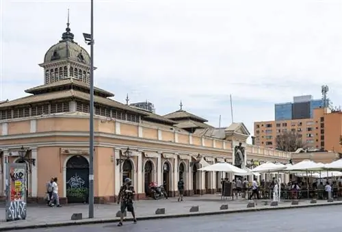 Центральный рынок Сантьяго, автор: Rjcastillo, Wikimedia cc.