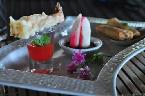 Закуска из морепродуктов