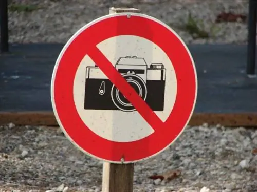 Фотография запрещена