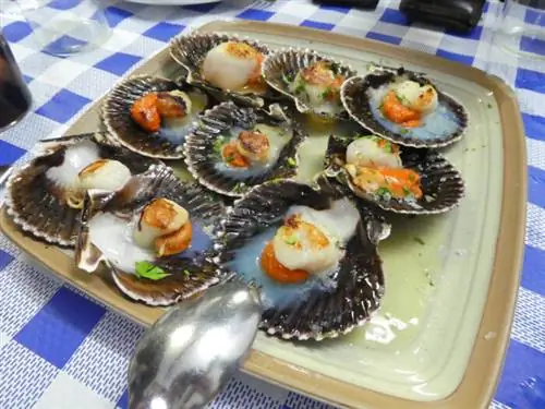 Морепродукты в Астурии