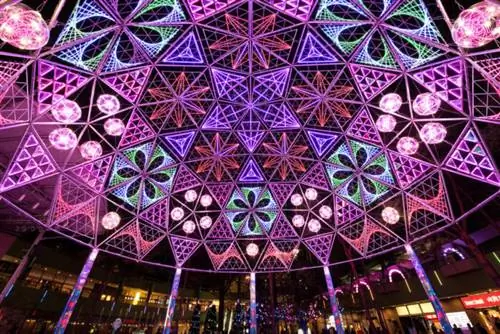 Зимнее освещение Tokyo Dome City, автор Тайчиро Уэки, Flickr CC