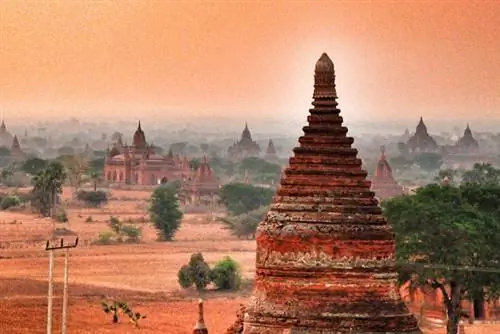 Восход солнца в Багане