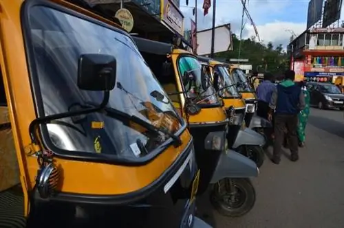 Туктук в Керале