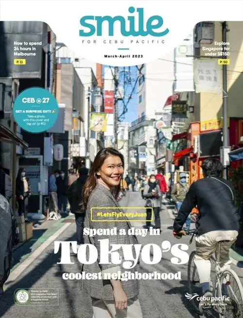 Журнал Smile вернулся и полон сюрпризов для Cebu Pacific Flyers
