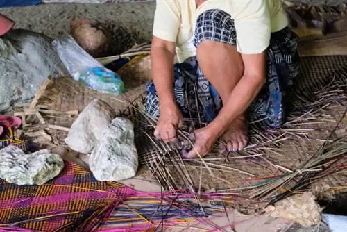 Банигское плетение в пещере Саоб