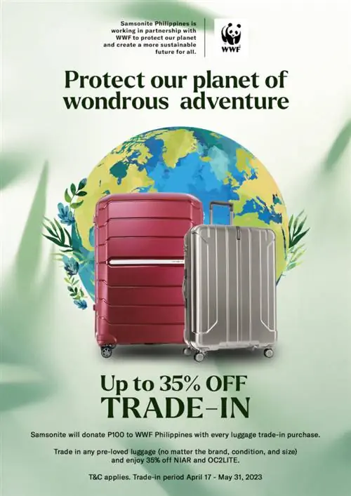 Трейд-ин багажа Samsonite