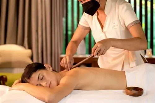 Фирменный теплый бамбуковый массаж Panari Spa