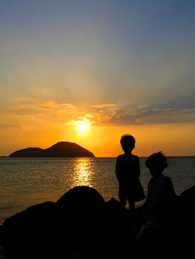 Закат на острове Бабуян