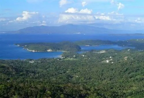 Вид из экопарка приключений и отдыха Пуэрто-Галера