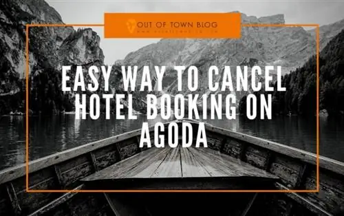 Как отменить бронирование отеля на сайте Agoda.com