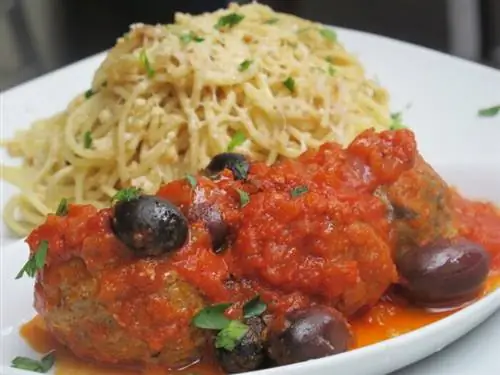 Паста из баранины