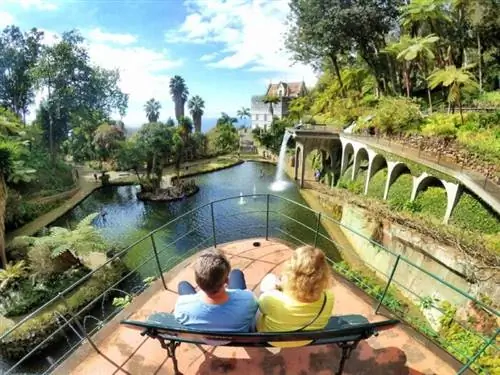 Тропический сад дворца Монте