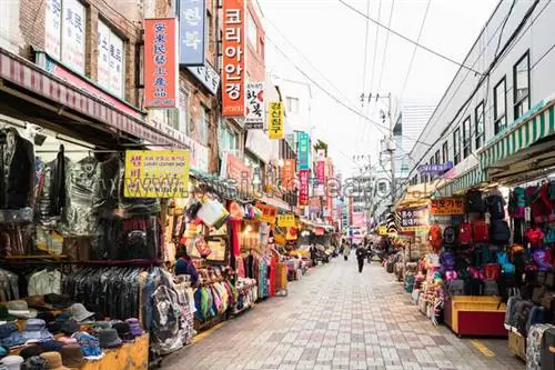 Фотография рынка Кукче через Korea Tourism