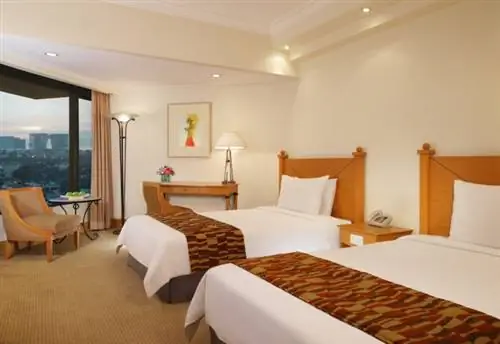 Отель Heritage Manila Двухместный номер Делюкс с 2 отдельными кроватями